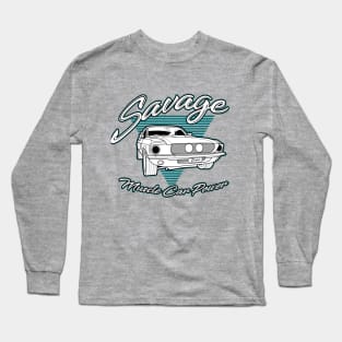 Savage Muscle Car Long Sleeve T-Shirt